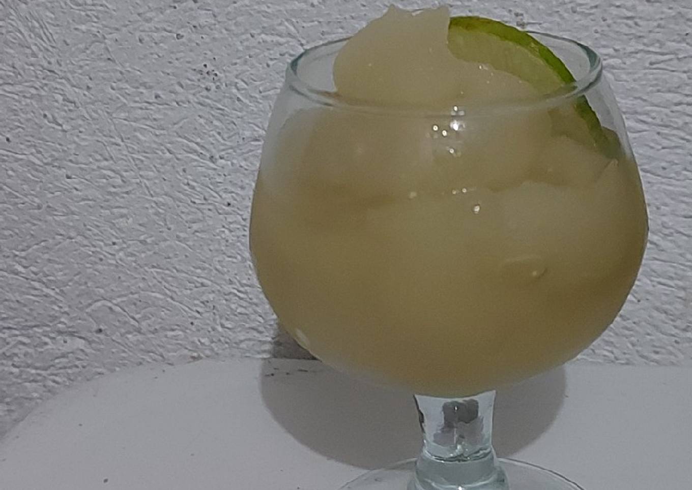 Sorbet de vino blanco