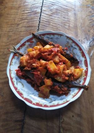 Foto resep Balado Cue Kentang