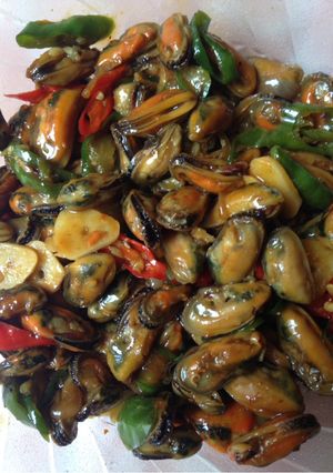 Foto resep Kerang hijau saus tiram
