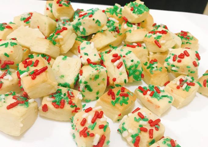 Christmas cookie bites