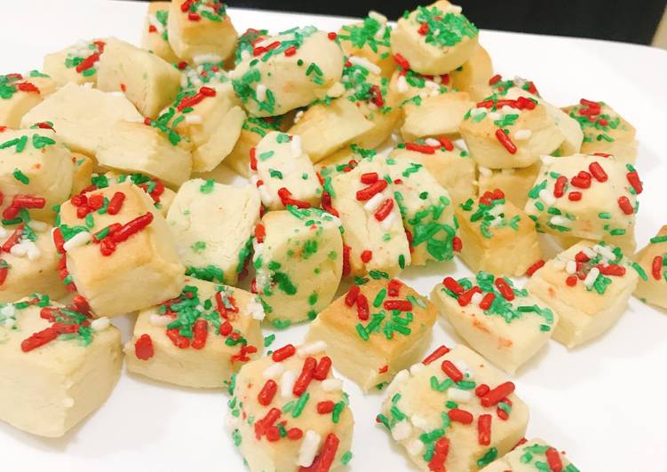 Christmas cookie bites