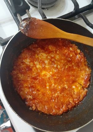 عکسی از دستور املت پیاز😋😋