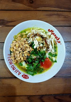 Foto resep Bubur Ayam Kuah Kuning