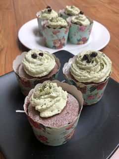 Foto resep Choco Matcha Hokkaido Cupcake 🧁 🧁🧁