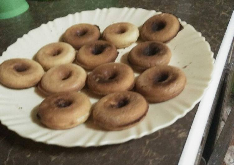 Step-by-Step Guide to Make Any-night-of-the-week Lemon Baked doughnut cakes#4weekschallenge