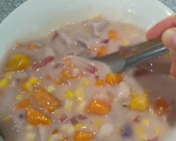 Without Fail Serving Recipe Taro and sweet potato congee dessert Restaurant Style