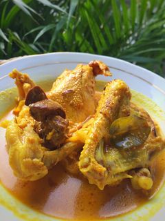 Foto resep Ayam Lodho Pedas (opor khas jawa timur)