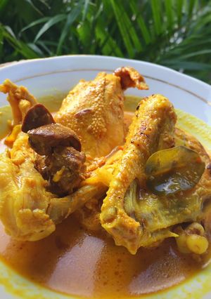 Foto resep Ayam Lodho Pedas (opor khas jawa timur)