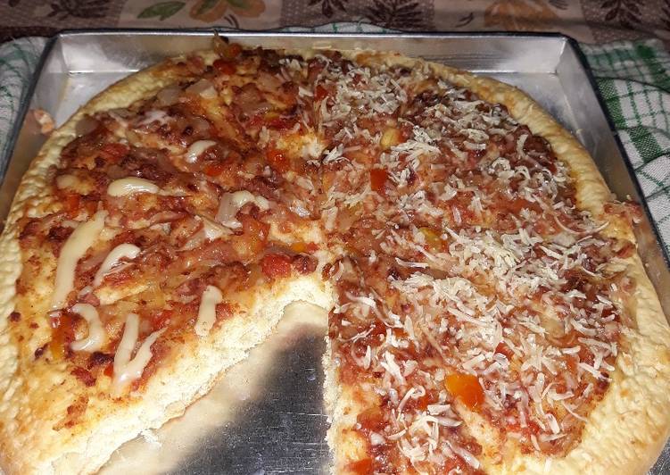 Pizza homemade sederhana