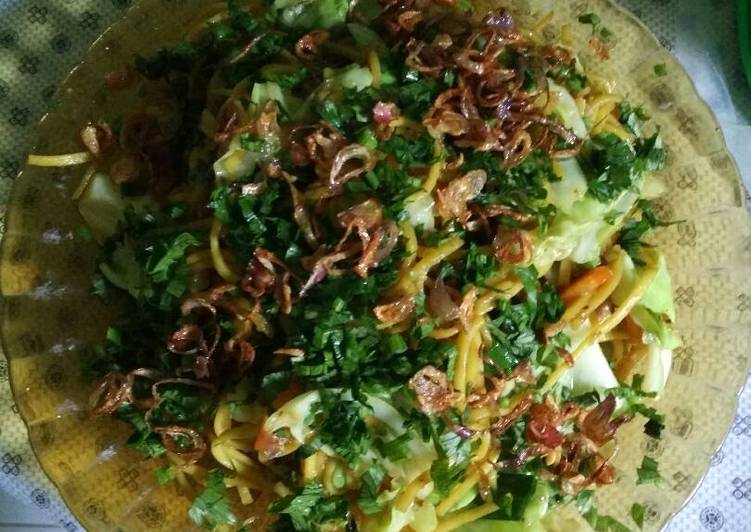 Resep Mie  goreng jagung  maknyus oleh Nona Stefaniwasisto 