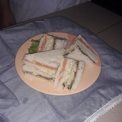 A picture of Ribbon sandwich.