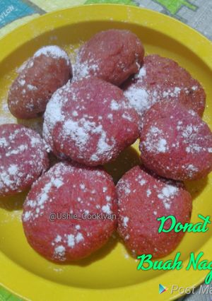 Foto resep Donat Buah Naga