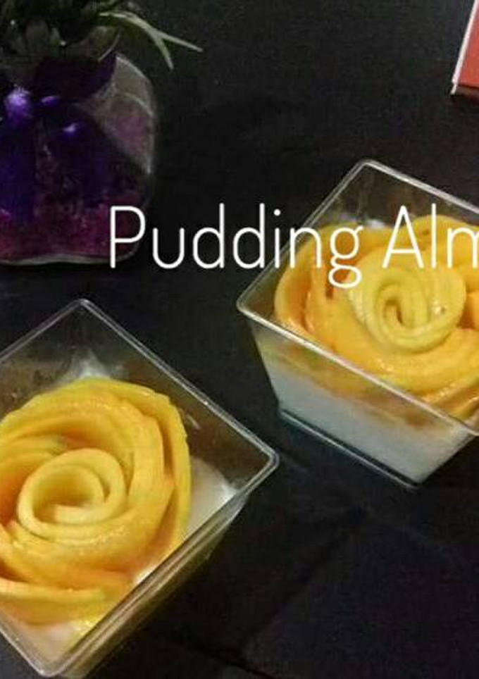 Foto resep Pudding Almond