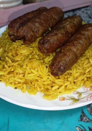 صورة لوصفة الرز البسمتي الاصفر ♥️
