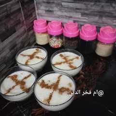 محلبي بدقيق الارز بنة عالمية👌😋-レシピのメイン写真