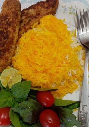 عکسی از دستور جوجه کباب خونگی