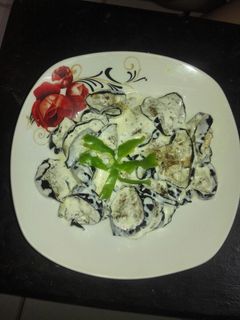 صورة لوصفة أسود بزبادي (باذنجان بزبادي)