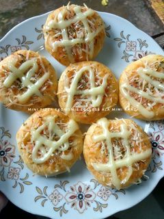 Foto resep Mini Pizza Ekonomis Eggless (Frozen Pizza)