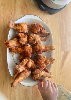 รูปของ ไก่ทอดสีสวย