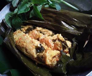 Masakan Populer Pepes Udang Tahu Sedap