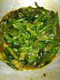 Tumis buncis pedes manis
