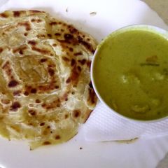 A picture of Vegetable coconut curry.