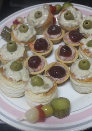 Una foto de Aperitivos con banderillas