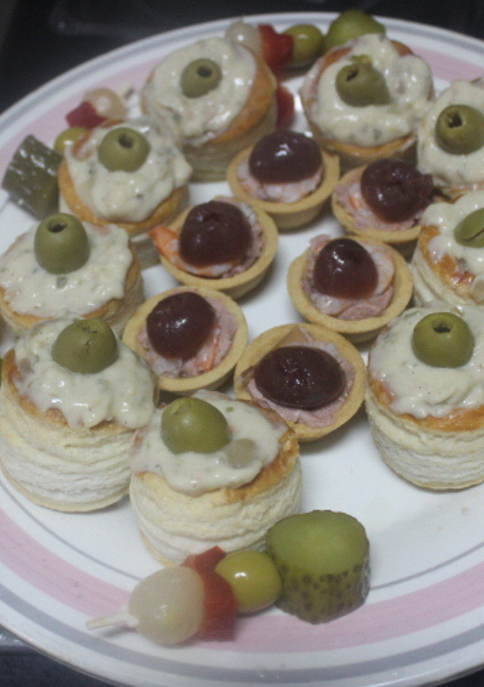 Una foto de Aperitivos con banderillas