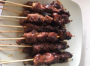 Foto resep Sate Babi Gurih dan Manis