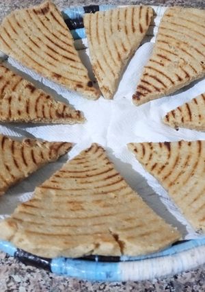 Une photo de Galette au semoule de blé complet 🇩🇿