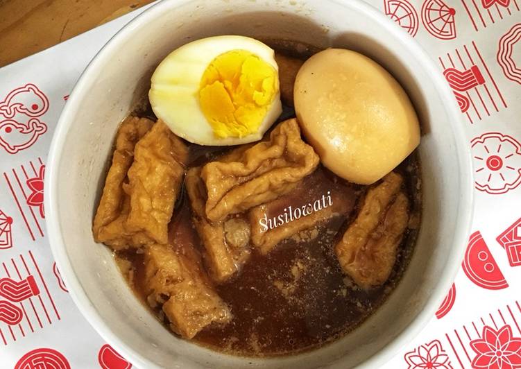 Semur Tahu Telur