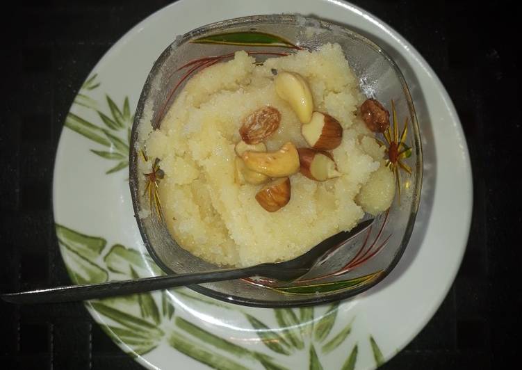 Steps to Prepare Ultimate Sweet semonila/ suji Halwa