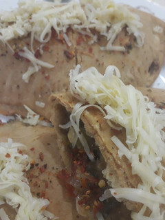 A picture of Jumbo cheese stuff gujhiya.