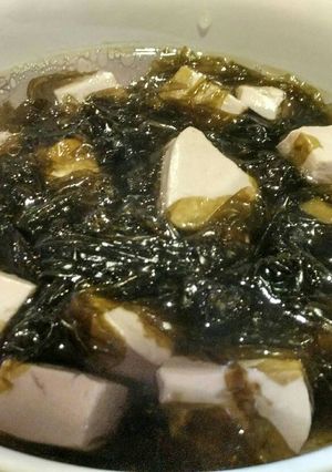 Foto resep Sop rumput laut