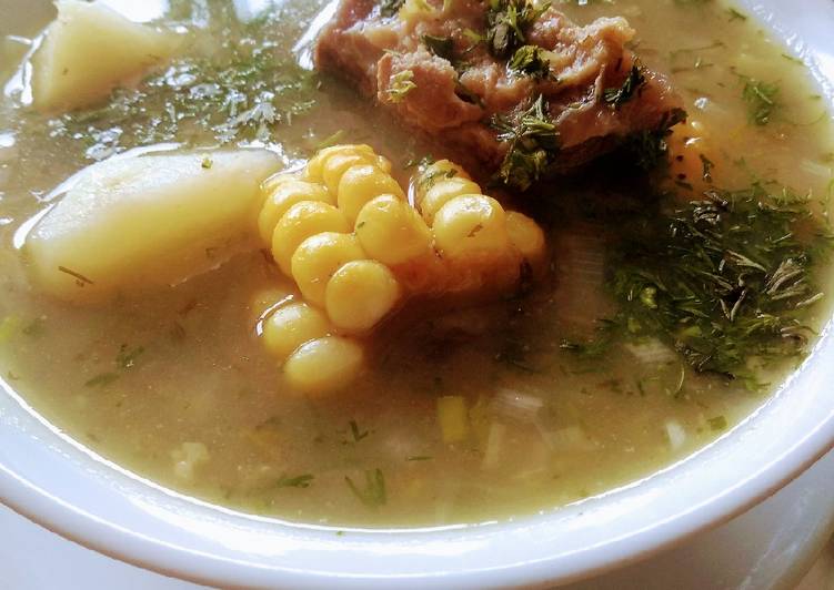 Sancocho De Costilla De Res Receta De Maria Elena Rengifo Cookpad