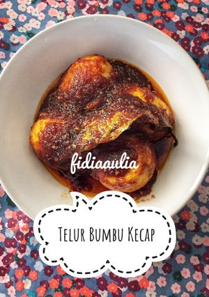 Foto resep Telur Bumbu Kecap