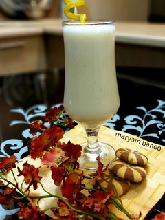 عکسی از دستور اسموتی موز و آناناس