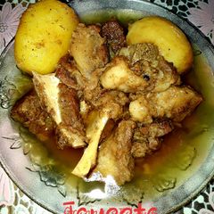 A picture of Black Pepper Powder Mutton.