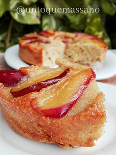 Una foto de Torta invertida de manzana (@untoquemassano)