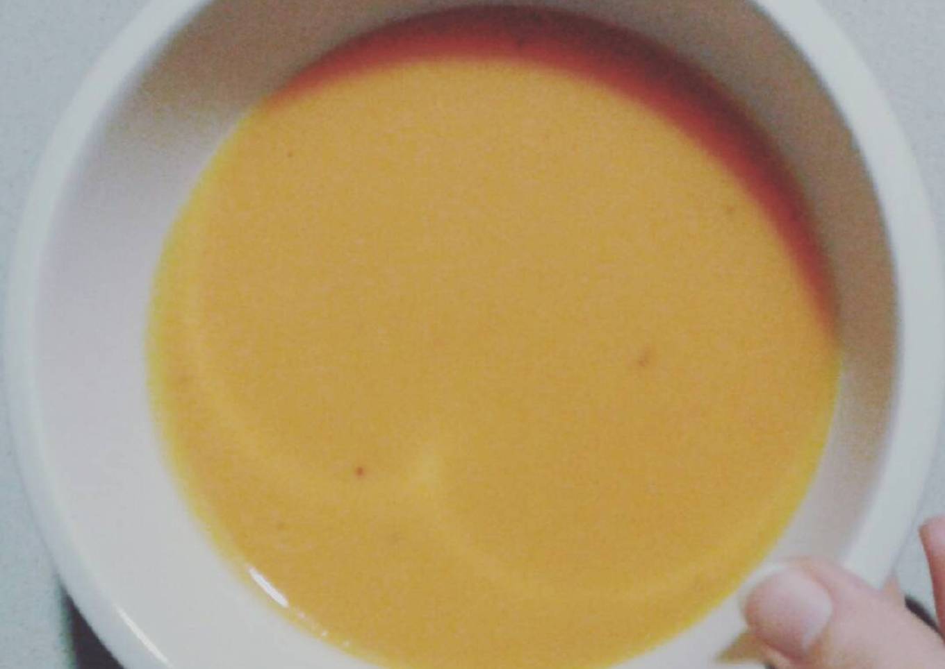 Crema de calabaza