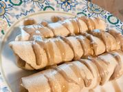Una foto di avena albume yogurt greco