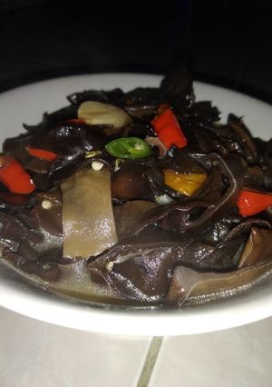 Foto resep Tumis jamur kuping simpel