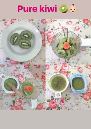 Foto resep Mpasi 6m+ pure kiwi