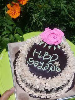 Foto resep Kue ulang tahun sederhana