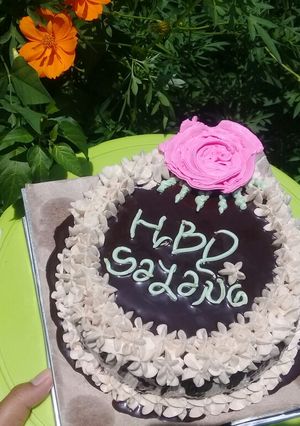 Foto resep Kue ulang tahun sederhana