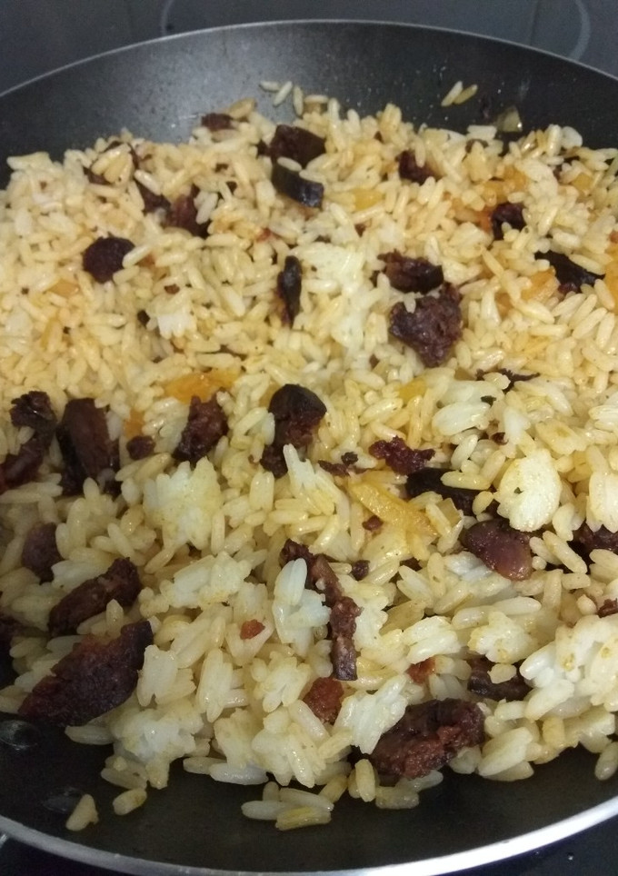 Una foto de 🍚 Arroz con sabadiego