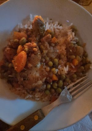 Una foto de Guiso de arroz