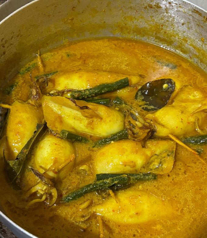 Foto resep Gulai Cumi Tahu Telur Kacang Panjang