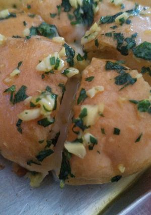 Foto resep Garlic cheese bread viral