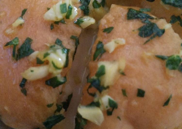 Cara Gampang Bikin Garlic cheese bread viral, Super